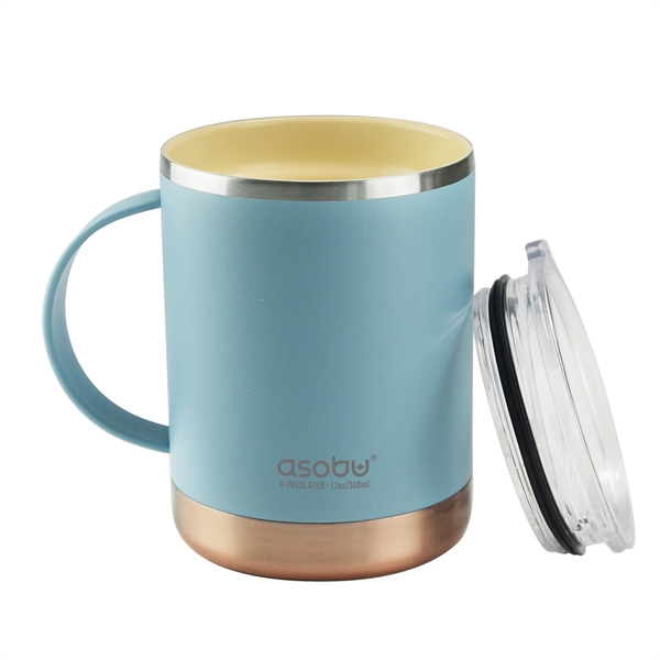 12 oz, Asobu® Ultimate Vacuum Insulated Coffee Mug - 12 oz, Asobu® Ultimate Vacuum Insulated Coffee Mug - Image 5 of 37