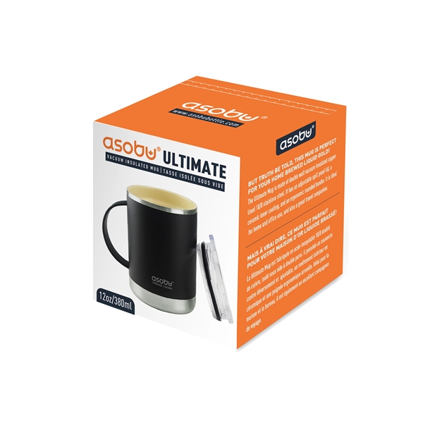 12 oz, Asobu® Ultimate Vacuum Insulated Coffee Mug - 12 oz, Asobu® Ultimate Vacuum Insulated Coffee Mug - Image 7 of 37