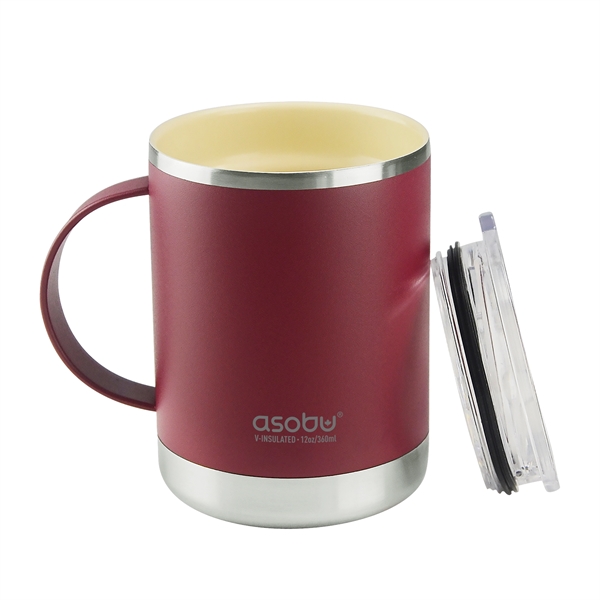 12 oz, Asobu® Ultimate Vacuum Insulated Coffee Mug - 12 oz, Asobu® Ultimate Vacuum Insulated Coffee Mug - Image 8 of 37