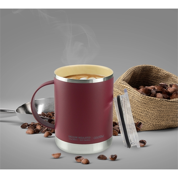 12 oz, Asobu® Ultimate Vacuum Insulated Coffee Mug - 12 oz, Asobu® Ultimate Vacuum Insulated Coffee Mug - Image 14 of 37