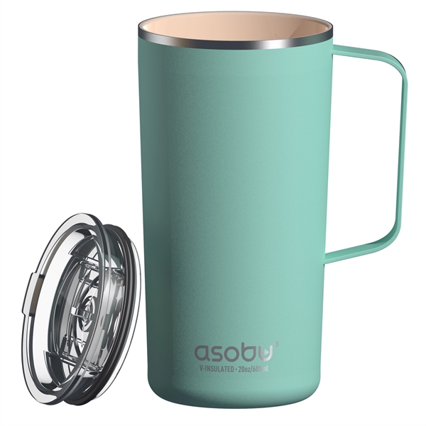 20 oz, Asobu Tower Mug Metallic Packaging Set