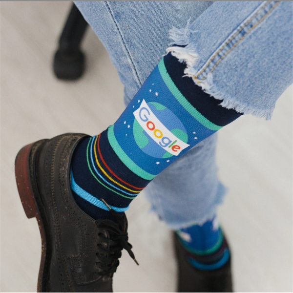 Printed Dress Sock - Printed Dress Sock - Image 8 of 42