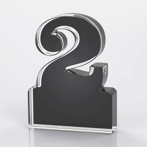 Anniversary Freestanding Single Digit Black