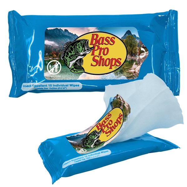 Deet Free Insect / Bug Repellent Wipes - Deet Free Insect / Bug Repellent Wipes - Image 0 of 3