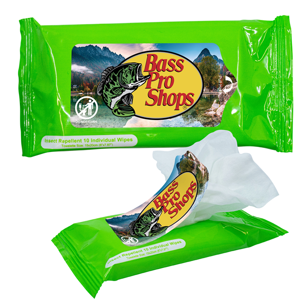 Deet Free Insect / Bug Repellent Wipes - Deet Free Insect / Bug Repellent Wipes - Image 1 of 3