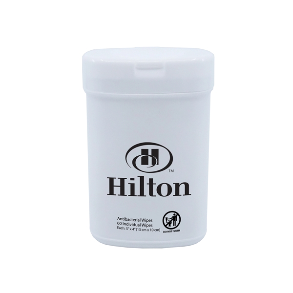 60 Individual Antibacterial Wet Tek-Wipes - 60 Individual Antibacterial Wet Tek-Wipes - Image 1 of 2