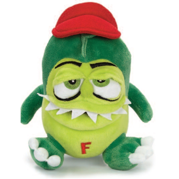 Custom Green Monster Stuffed Toy