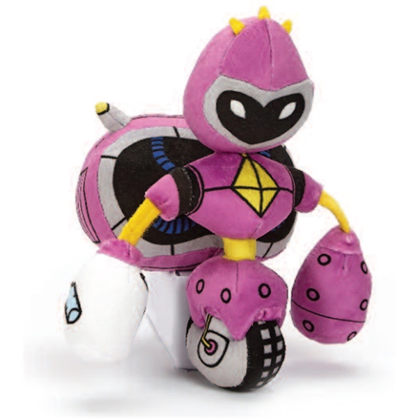 Custom Pink Robot Stuffed Toy