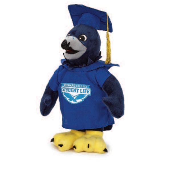 Custom Graduation Crow Stuffed Toy