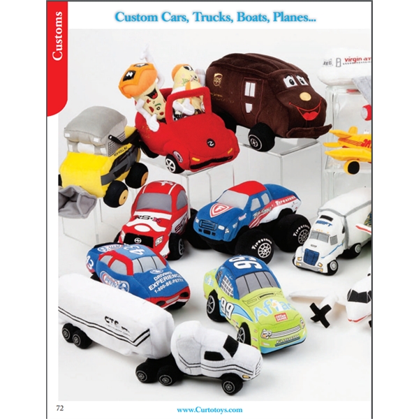 Custom Vehicles Stuffed Toys