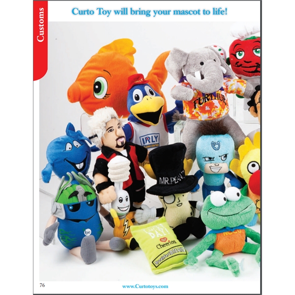 Custom Mascot Plush Stuffed Toys