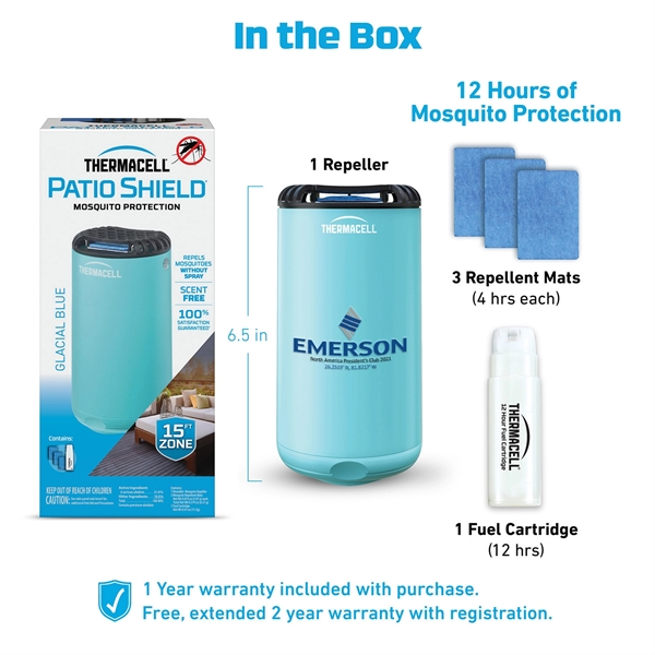 THERMACELL® PATIO SHIELD MOSQUITO REPELLER - THERMACELL® PATIO SHIELD MOSQUITO REPELLER - Image 11 of 23