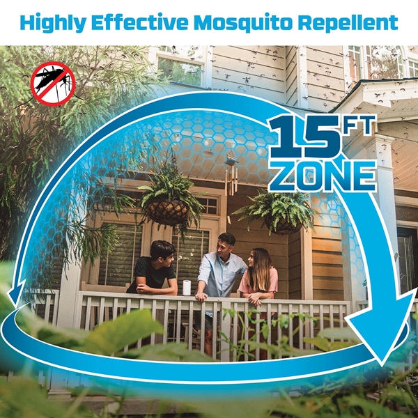 THERMACELL® PATIO SHIELD MOSQUITO REPELLER - THERMACELL® PATIO SHIELD MOSQUITO REPELLER - Image 14 of 23