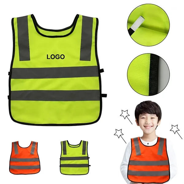 Kids Reflective Safety Vest - Kids Reflective Safety Vest - Image 0 of 3