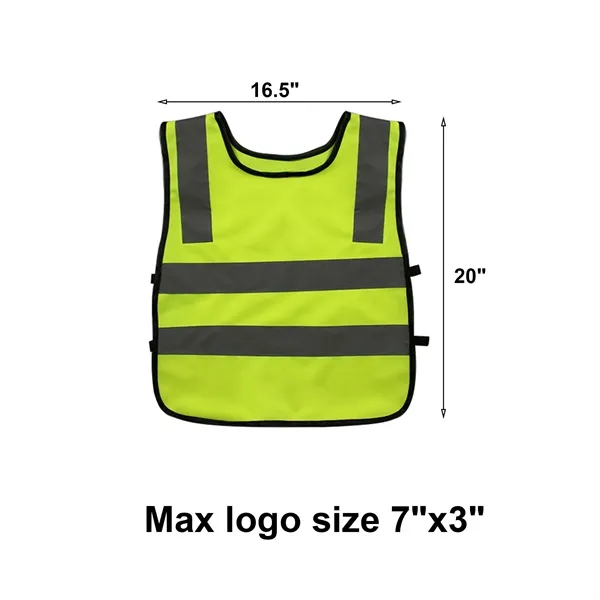 Kids Reflective Safety Vest - Kids Reflective Safety Vest - Image 1 of 3