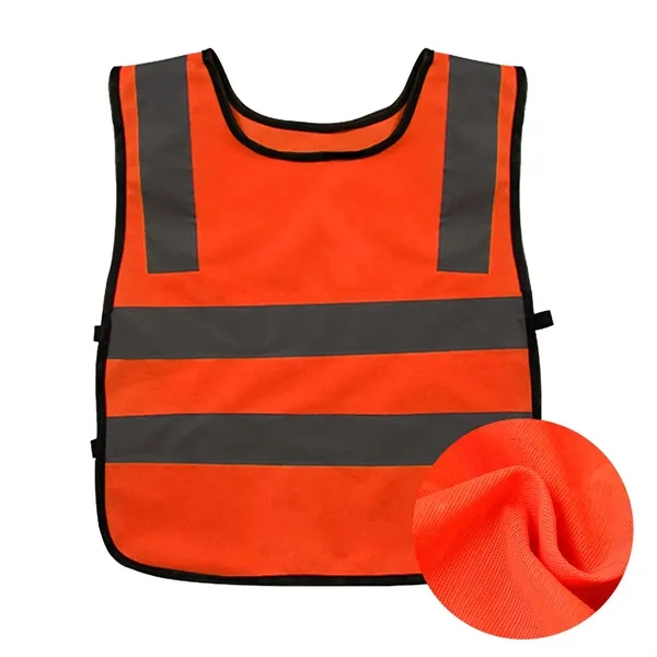 Kids Reflective Safety Vest - Kids Reflective Safety Vest - Image 2 of 3