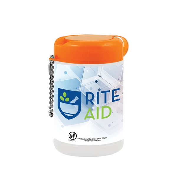 30 Individual Antibacterial Wet Tek-Wipes - 30 Individual Antibacterial Wet Tek-Wipes - Image 5 of 10