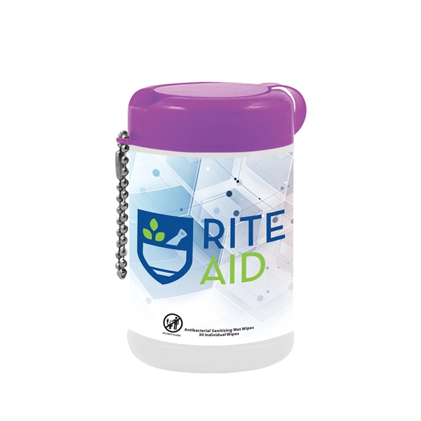 30 Individual Antibacterial Wet Tek-Wipes - 30 Individual Antibacterial Wet Tek-Wipes - Image 6 of 10