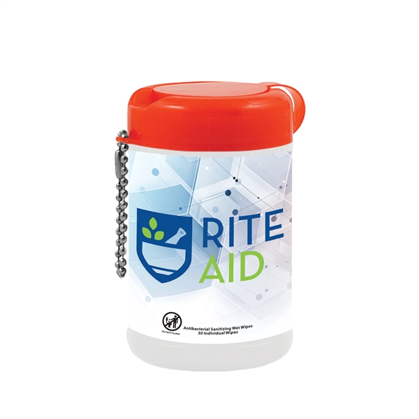 30 Individual Antibacterial Wet Tek-Wipes - 30 Individual Antibacterial Wet Tek-Wipes - Image 7 of 10