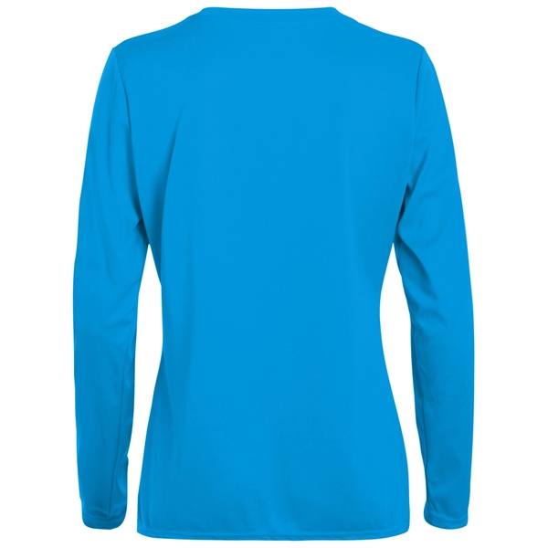 Augusta Sportswear Ladies' Wicking Long-Sleeve T-Shirt - Augusta Sportswear Ladies' Wicking Long-Sleeve T-Shirt - Image 17 of 20