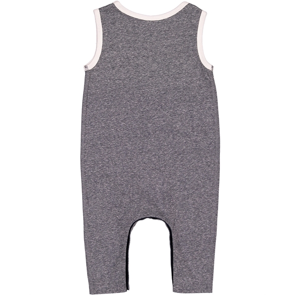 Rabbit Skins Infant Harborside Melange Tank Romper - Rabbit Skins Infant Harborside Melange Tank Romper - Image 5 of 19