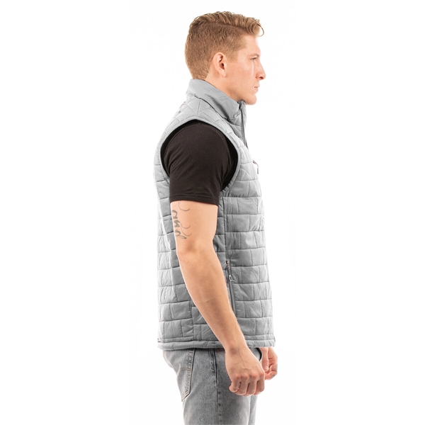 Burnside Adult Box Quilted Puffer Vest - Burnside Adult Box Quilted Puffer Vest - Image 4 of 15