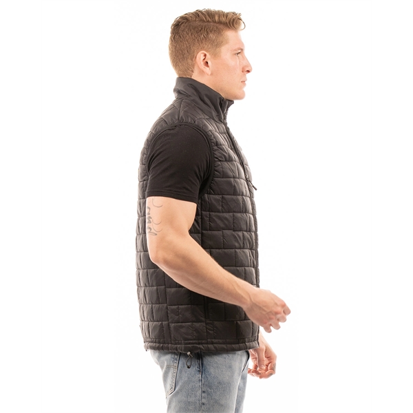 Burnside Adult Box Quilted Puffer Vest - Burnside Adult Box Quilted Puffer Vest - Image 5 of 15