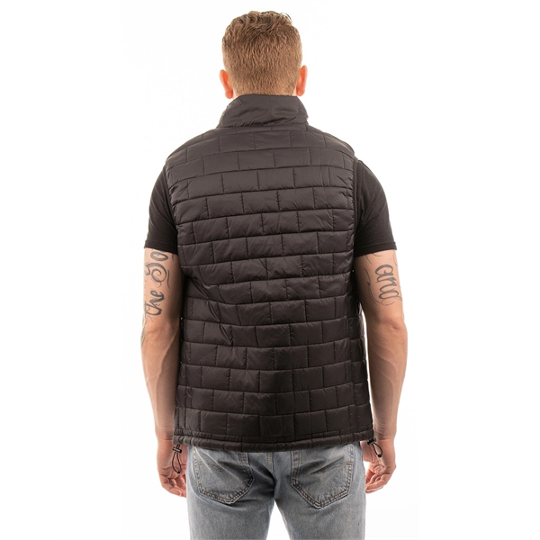 Burnside Adult Box Quilted Puffer Vest - Burnside Adult Box Quilted Puffer Vest - Image 6 of 15