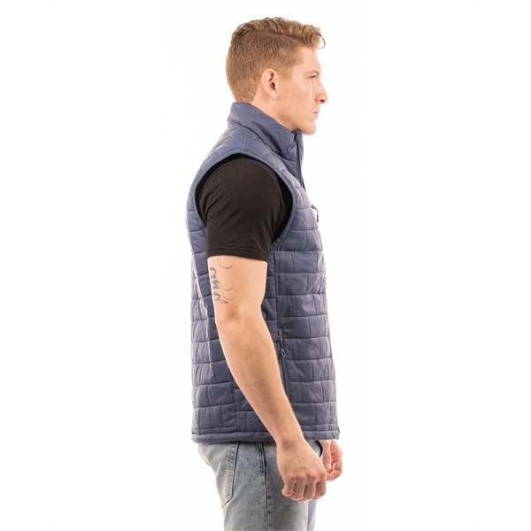 Burnside Adult Box Quilted Puffer Vest - Burnside Adult Box Quilted Puffer Vest - Image 7 of 15