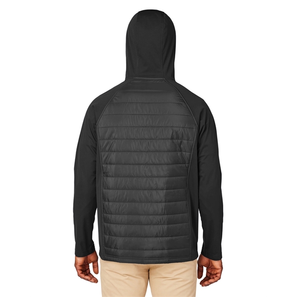 CORE365 Unisex Techno Lite Hybrid Hooded Jacket - CORE365 Unisex Techno Lite Hybrid Hooded Jacket - Image 5 of 23