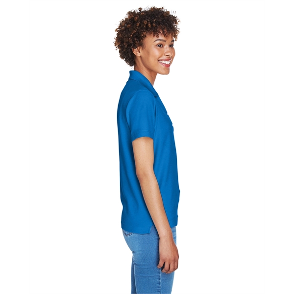 Devon & Jones Ladies' Pima Pique Y-Collar Polo - Devon & Jones Ladies' Pima Pique Y-Collar Polo - Image 61 of 142
