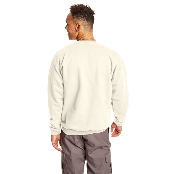 Hanes Adult Ultimate Cotton® 90/10 Fleece Crew - Hanes Adult Ultimate Cotton® 90/10 Fleece Crew - Image 100 of 125