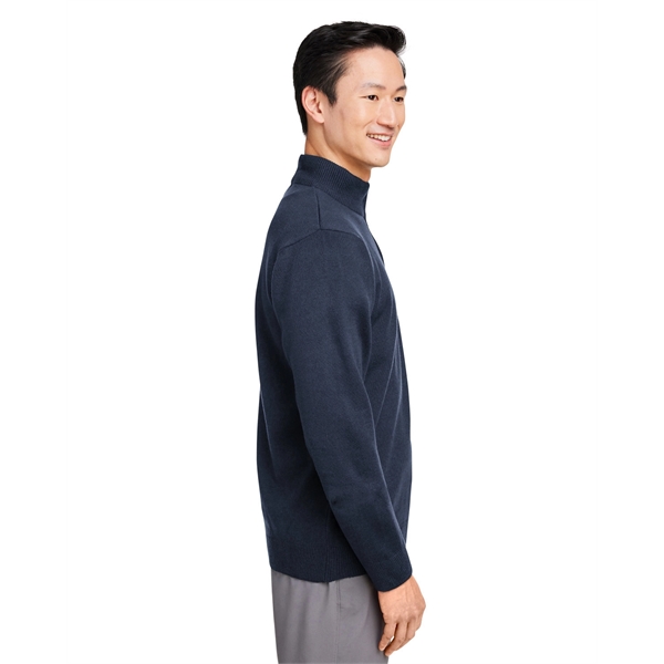 Harriton Unisex Pilbloc™ Quarter-Zip Sweater - Harriton Unisex Pilbloc™ Quarter-Zip Sweater - Image 5 of 23