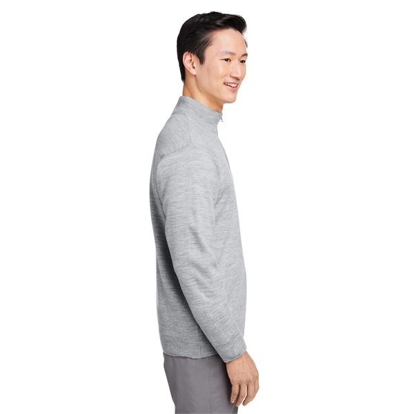 Harriton Unisex Pilbloc™ Quarter-Zip Sweater - Harriton Unisex Pilbloc™ Quarter-Zip Sweater - Image 8 of 23