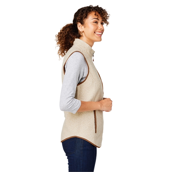 North End Ladies' Aura Sweater Fleece Vest - North End Ladies' Aura Sweater Fleece Vest - Image 7 of 23