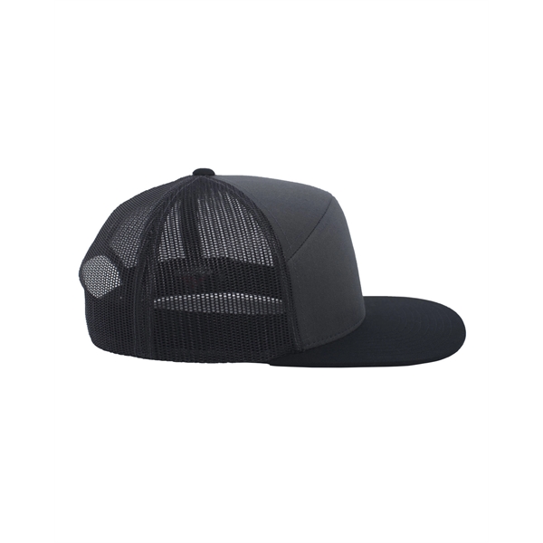 Pacific Headwear Arch Trucker Snapback Cap - Pacific Headwear Arch Trucker Snapback Cap - Image 8 of 24