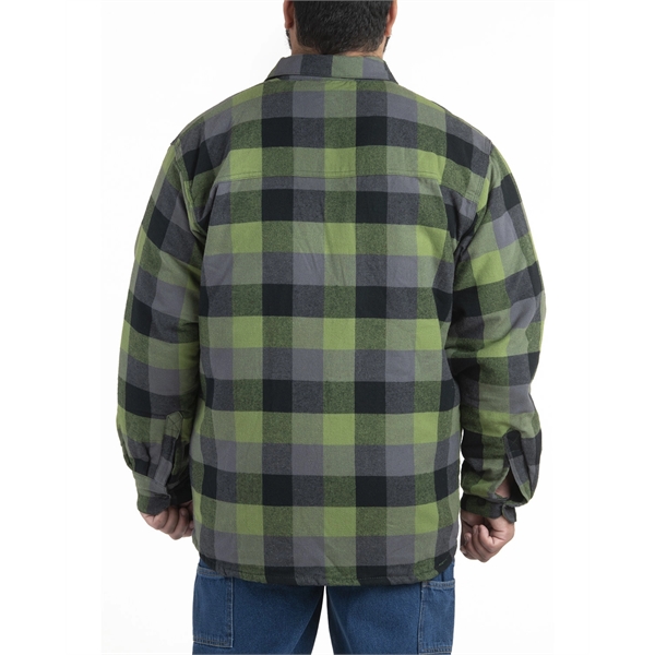 Berne Men's Timber Flannel Shirt Jacket - Berne Men's Timber Flannel Shirt Jacket - Image 5 of 10