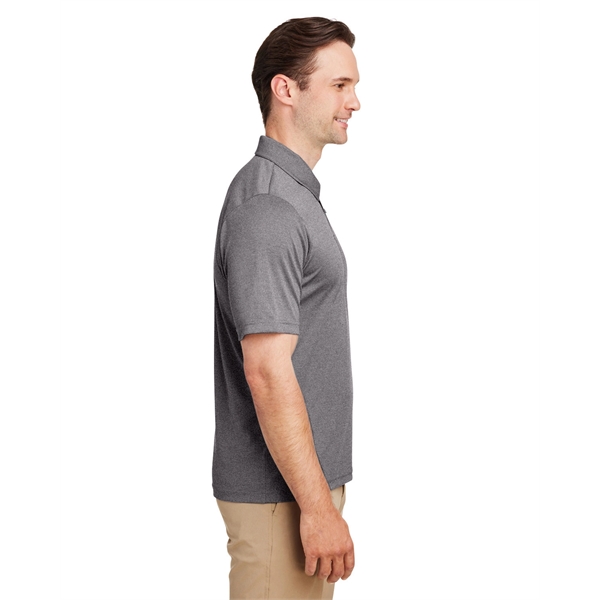 Team 365 Men's Zone Sonic Heather Performance Polo - Team 365 Men's Zone Sonic Heather Performance Polo - Image 4 of 39