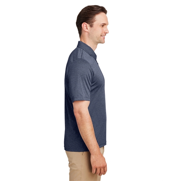 Team 365 Men's Zone Sonic Heather Performance Polo - Team 365 Men's Zone Sonic Heather Performance Polo - Image 8 of 39