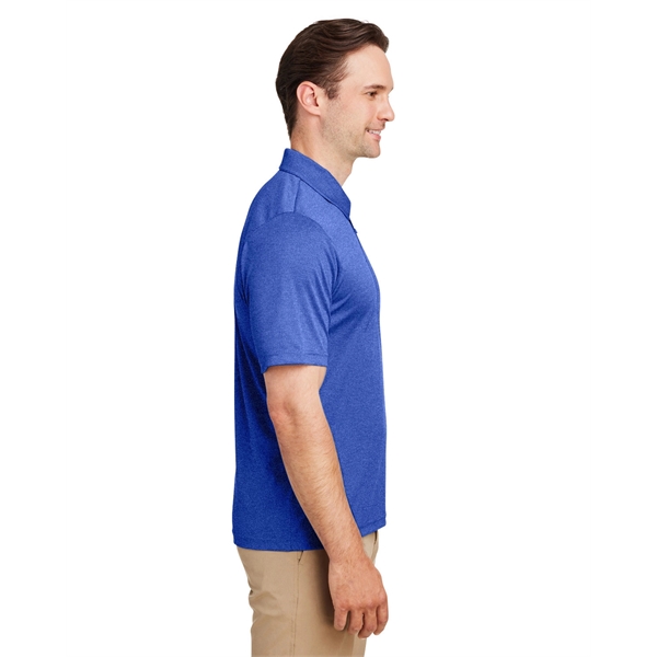 Team 365 Men's Zone Sonic Heather Performance Polo - Team 365 Men's Zone Sonic Heather Performance Polo - Image 10 of 39