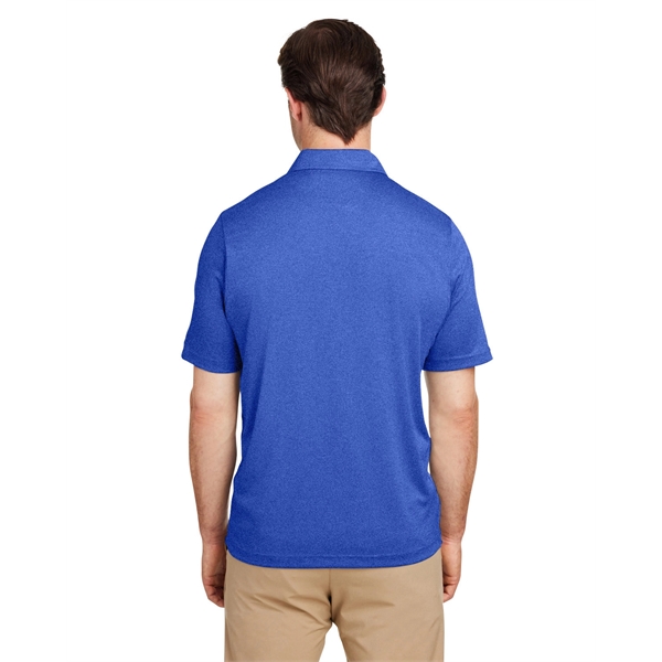 Team 365 Men's Zone Sonic Heather Performance Polo - Team 365 Men's Zone Sonic Heather Performance Polo - Image 11 of 39