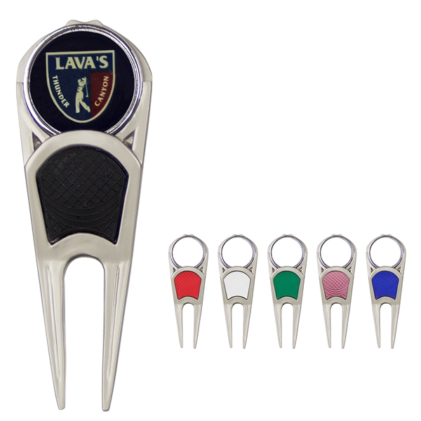 Lite Touch Divot Tool With Clip