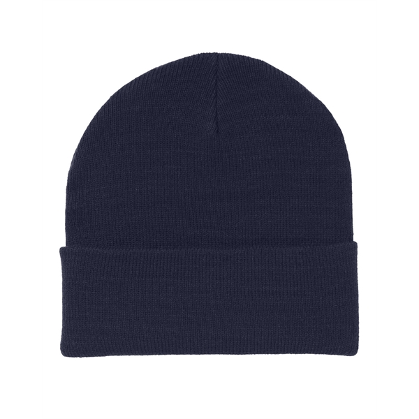 Unisex Acrylic Cuffed Beanie - Unisex Acrylic Cuffed Beanie - Image 6 of 12