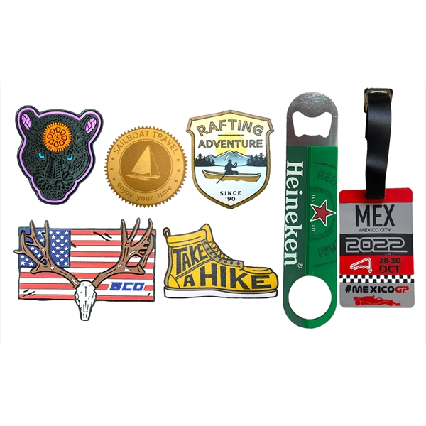 Full Color CUSTOM 3D PVC PATCHES - Full Color CUSTOM 3D PVC PATCHES - Image 1 of 9