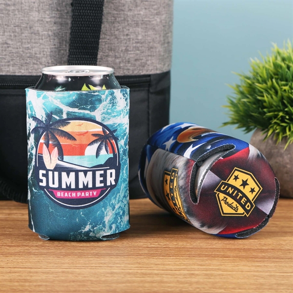 Full Color Scuba Can Cooler - Full Color Scuba Can Cooler - Image 0 of 7