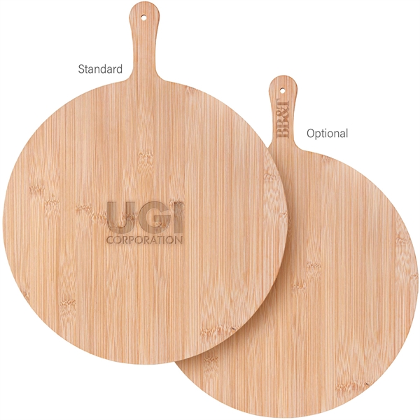 15-Inch Round Bamboo Pizza Cutting Board - 15-Inch Round Bamboo Pizza Cutting Board - Image 0 of 4