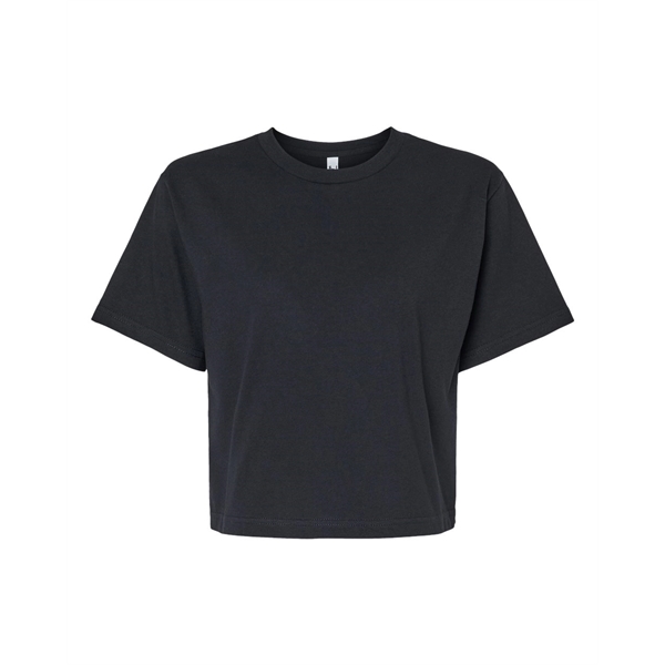 American Apparel Women's Fine Jersey Boxy Tee - American Apparel Women's Fine Jersey Boxy Tee - Image 5 of 10