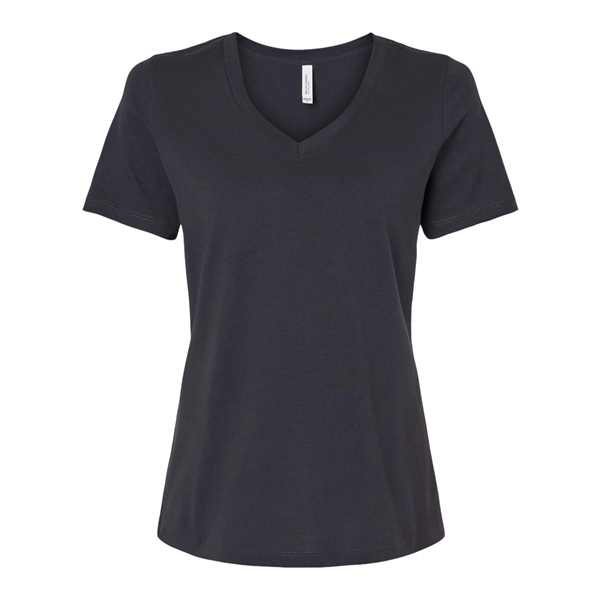 BELLA + CANVAS Women's Relaxed Jersey V-Neck Tee - BELLA + CANVAS Women's Relaxed Jersey V-Neck Tee - Image 87 of 100