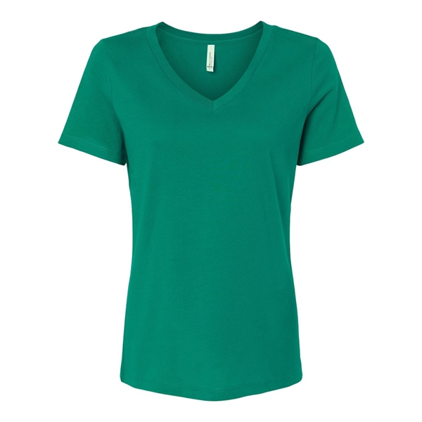 BELLA + CANVAS Women's Relaxed Jersey V-Neck Tee - BELLA + CANVAS Women's Relaxed Jersey V-Neck Tee - Image 89 of 100