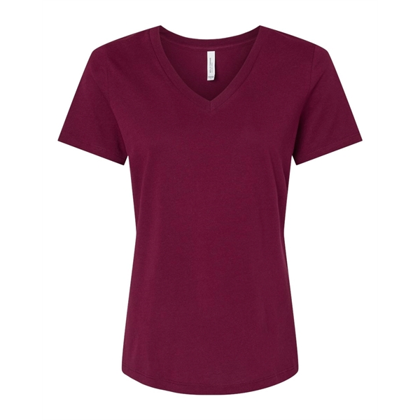 BELLA + CANVAS Women's Relaxed Jersey V-Neck Tee - BELLA + CANVAS Women's Relaxed Jersey V-Neck Tee - Image 91 of 100